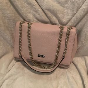 Kate Spade Pebble leather pink purse